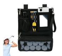 Sac pour objets de valeur de golf - Étui de sac de golf, sac d'objets de valeur avec fermeture éclair | Porte-objets de valeur avec fermeture éclair, poche de golf pliable, multifonctionnel durable