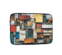 Sac pour ordinateur portable 10" - Fragments de mémoire imprimés - Poche intérieure antichoc pour ordinateur portable - Pour affaires, voyages, école, bureau