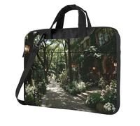 Sac pour ordinateur portable 13" avec motif unique de rue midi léger et facile à transporter pour les voyages d'affaires, le travail et les études