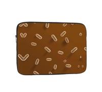 Sac pour ordinateur portable 13" - Illustration de fond pur - Poche intérieure antichoc pour ordinateur portable - Pour affaires, voyages, école, bureau