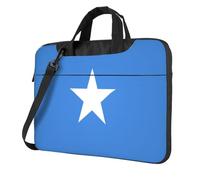 Sac pour ordinateur portable 15,6" avec motif drapeau somalien unique léger et facile à transporter pour les voyages d'affaires, le travail et les études