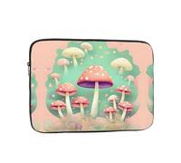 Sac pour ordinateur portable 17" - Motif champignon de rêve - Poche intérieure antichoc pour ordinateur portable - Pour affaires, voyages, école, bureau