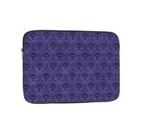 Sac pour ordinateur portable de 13 pouces motif fantômes et housse de protection intérieure, portable et adapté pour les voyages d'affaires ou les voyages