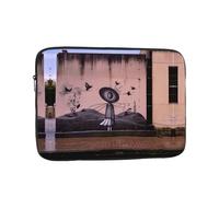 Sac pour ordinateur portable de 15 pouces imprimé d'art mural - Poche intérieure pour ordinateur portable résistant aux chocs pour les affaires, les voyages, l'école, le bureau