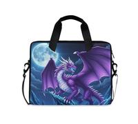 Sac pour ordinateur portable de 40,6 à 15,6" avec motif dragon Rocky Moon - Pour homme et femme, étudiant, travail, voyage, Dragon I27810, Taille unique