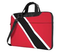 Sac pour ordinateur portable motif drapeau de Trinidad Tobago 15,6 pouces Housse rembourrée pour homme et femme