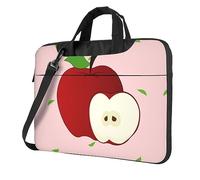 Sac pour ordinateur portable motif fruits rouges de dessin animé, sac à bandoulière multifonctionnel, 14,96 pouces de long, mallette, sac à main, sac à bandoulière