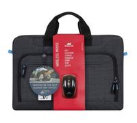 Sac pour Ordinateur - RivaCase - 4260403575260 - Compact - Rembourré - Sangle Amovible