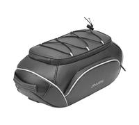 Sac Pour Porte-Bagages De Vélo - Compartiment Réglable 10L Réfléchissant,Sac De Rangement Pour Accessoires De Vélo,Pour Cyclisme Sur Route Et Montagne, Trottinette Électrique,