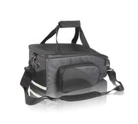 Sac pour Porte-Bagages XLC - pour Homme et Femme - Système « Carry More » BA-S47 - Coloris : Noir et Anthracite - Dimensions : 160 x 180 x 350 cm