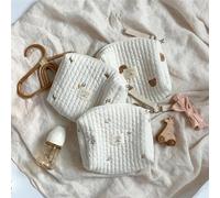 Sac pour poussette, pochette de rangement à suspendre, sac de transport pour maman, sacs brodés, sacs à fermeture éclair, organisateur de voyage