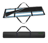 Sac pour rails de guidage 1400-1500 mm, universel, tissu Oxford 600D, sac pour rails avec 2 compartiments pour accessoires, compatible avec rail de guidage Makita, rail de guidage Bosch, Festool