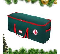 Sac pour sapin de Noël - Housse imperméable Oxford 600D pour sapin de Noël - Boîte de rangement avec poignées à fermeture éclair pour maison artificielle jusqu'à 2,3 m de haut