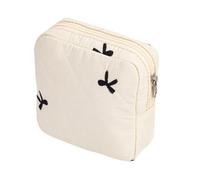 Sac pour serviettes hygiéniques - Jolie pochette menstruelle pour les règles, étui d'hygiène féminine, fermeture éclair de protection de l'intimité, organiseur portable en toile, accessoire de voyage