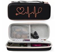 Sac pour stéthoscope, étui rigide pour stéthoscope avec compartiments de rangement et poignée, résistant à l'eau, essentiel pour l'école d'infirmières, étui pour