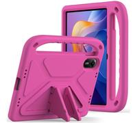 Sac pour tablette PC, étui Compatible with Xiaomi Redmi Pad 2 11 inch 2025 Case Kids Shockproof Light Weight Handle Stand Protective Case Scratch Resistant Made of Kid-Friendly EVA Shell(Rose Red)
