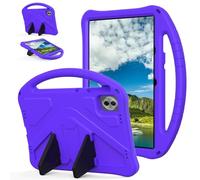 Sac pour tablette PC, étui For Honor Pad 10 12.1 inch（2025) Case Kids Case Lightweight EVA Tablet Cover with Adjustable Strap, Shockproof Handle & Kickstand for Children Protective Shell(Purper)