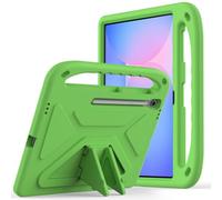 Sac pour tablette PC, étui For Samsung Galaxy Tab S10 FE Plus 13.1 inch (2025) Case Shockproof Light Weight Handle Stand Protective Case Scratch Resistant Made of Kid-Friendly EVA Shell(Ye?il)
