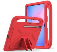 Sac pour tablette PC, étui For Samsung Galaxy Tab S10 FE Plus 13.1 inch (2025) Case Shockproof Light Weight Handle Stand Protective Case Scratch Resistant Made of Kid-Friendly EVA Shell(Rosso)