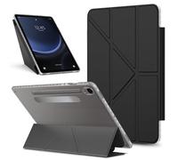Sac pour tablette PC, étui For Samsung Galaxy Tab S9 11 inch 2023 X710/X716B/X718U Case Detachable Magnetic Cover Slim Protective Shockproof Case,Transparent Back Shell Slim Stand Cover(Svart)