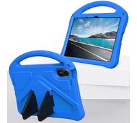 Sac pour tablette PC, étui For Xiaomi Redmi Pad 2 11 inch 2025 Case Kids Case Lightweight EVA Tablet Cover with Adjustable Strap, Shockproof Handle & Kickstand for Children Protective Shell(Blu)