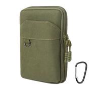 Sac pour téléphone portable - Sac banane en nylon, étui utilitaire polyvalent, organisateur de plein air durable, support d'équipement tactique | Rangement compact pour appareils pour la randonnée, le