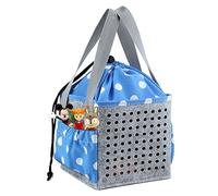 Sac pour Toniebox et Figurine Francaise, Housse de Rangement pour FABA Raconteur d'histoires et Personnage Sonore, Bleu