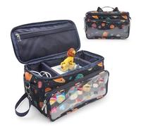 Sac pour Toniebox Tonie, rangement pour figurines auditives Tonies, sac de transport avec bandoulière, pour kit de démarrage Toniebox et accessoires Tonies Figurine, accessoires de protection, Noir