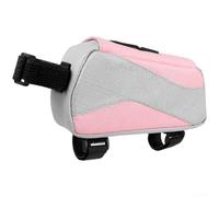 Sac pour tube supérieur de vélo, 1 L, 21 x 10 x 9 cm, en PVC, étanche, avec fixation à trois points, pour le rangement de téléphone de montagne et vélo de route