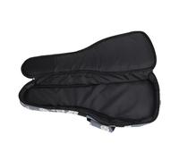 Sac pour ukulélé de Concert, Rembourrage Intérieur en Mousse de 10 Mm d'épaisseur, Double Fermeture éclair Portable, Doubles Sangles de Sac à Dos Réglables, Sac pour ukulélé de Grande (21 Pouces)