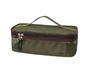 Sac pour ustensiles de cuisine de camping - Organisateur portable avec filet résistant pliable | Étui compact de voyage pour barbecue, pique-nique, randonnée, aventure, excursion, escapades nature