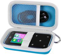 Sac pour VTech KidiZoom Snap Touch - Smartphone tactile enfant, support pour appareils photo/caméras jouets, rangement pour appareil photo enfant/câble USB - Bleu (Boîte seule)