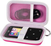 Sac pour VTech KidiZoom Snap Touch - Smartphone tactile enfant, support pour appareils photo/caméras jouets, rangement pour appareil photo enfant/câble USB - Rose (Boîte seule)