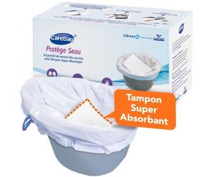 Sac protège seau de chaise percée Carebag