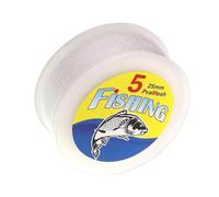 Sac PVA pour la pêche à la carpe - Sac d'appât soluble dans l'eau - Outil de lancer flexible - Filet de pêche - Accessoire de pêche pour , truite, perche, carpe, eau douce, sel, 5 m x 25 mm, Voir