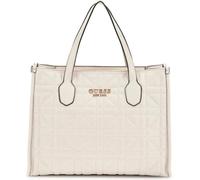GUESS Sac à main crème pour femme Silvana 2 Compartment Tote Stone 269904