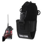 Sac radio bidirectionnel - Housse de talkie-walkie en nylon robuste avec sangle sécurisée - Couverture intérieure de protection pour les activités de plein air - Talkie pratique - Accessoire de