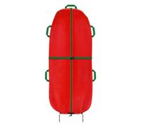 Sac rangement sapin de Noël Grand sac de rangement robuste à cordon | Sac-Rangement Conteneur Pour Arbre Artificiel Maison salon balcon appart couronne guirlande Rouge 9FT