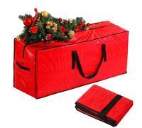 Sac Rangement Sapin, Sac De Rangement Pour Sapin De Noël Artificiel, Hauteur Avec Fermeture Éclair Pour Le Rangements À Dechets Poubelle De Jardin
