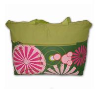 Sac rayon Benzi. BZ2980 Vert- Rose