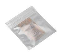 Sac Refermable Antistatique 100 Pièces, Pochette Refermable à Fermeture à Glissière pour Sacs Antistatiques pour Carte Graphique et Composants électroniques (8 * 9 cm)