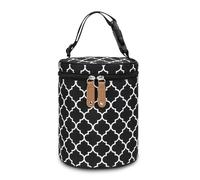 Sac refroidisseur de lait maternel - Sac pour biberon, grand sac portable pour biberon | Sac de rangement étanche et anti-fuite pour la garderie, pour les soins de la mère, Noir , Voir description,