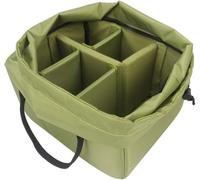 Sac Rembourré Étanche pour Appareil Photo Reflex - Taille Large avec Compartiment pour Flash et Objectifs
