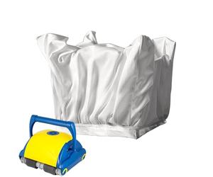 Sac Remplacement Aspirateur Piscine - Poche Filtrante En Coton Alternative Durable | Conteneur Maille Réutilisable Ramassage Feuilles Entretien Aquatique Aide Nettoyage Bassin Nage Hygiène Protection