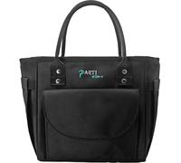 Sac Repas Isotherme 7,5l - 4 Couches Isotherme Souple Pour Repas Chaud/Froid - Glacière Repas Étanche Professionnel (Travail, Infirmière) & Biberon Lait Maternel - Noir