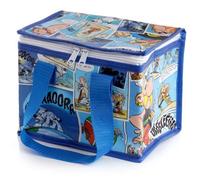 Sac repas isotherme en plastique Puckator RPET Astérix Bande Dessinée - bleu/blanc - 16x20x13 cm