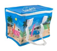 Sac Repas Isotherme en Plastique Recyclé Volkswagen - Van Bus Combi VW T1 The Waves are Calling