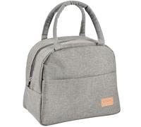 Sac repas isotherme gris chiné