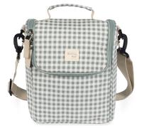 Sac repas isotherme i love vichy vert