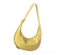 Sac rétro Arnpit de style coréen, sac à main à bandoulière au design unique, décontracté, tendance, sac à bandoulière pour femmes et filles, design simple et élégant, jaune, One Size